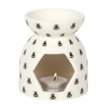 Image of All Over Bee Print Oil Burner. Hime Fragrance Decoration