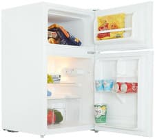 Image of Cookology Under Counter Fridge Freezer 85L 48cm Freestanding - White UCFF87WH
