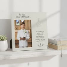 Image of Boy's First Holy Communion Photo Frame 6"x4"