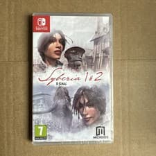 Image of Syberia 1 & 2 Nintendo Switch Video Game Original UK Release New Sealed