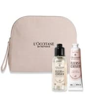 Image of L'Occitane Fleurs deCHERRY BLOSSOM) PERFUMED HAND CREAM 30ml and Shower Gel 75ml