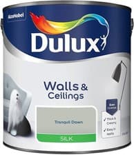 Image of Dulux Silk Interior Walls & Ceilings Emulsion Paint 2.5L - Tranquil Dawn