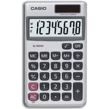 Image of Casio SL-300SV 8 Digit Pocket Calculator SL-300SV-WK-UP NEW