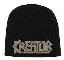 Image of Official Kreator Logo Black Beanie Hat