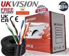 Image of 305M RJ45 Cat5e Cat6 Ethernet Network OUTDOOR FTP UTP Roll Cable Lead High Lot.