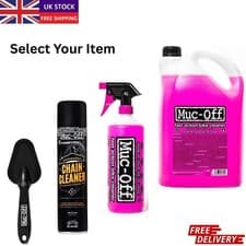 Image of Muc-Off Bike Cleaner, Chain Degreaser & Detailing Nano Tech Formula Motorbikes