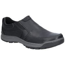 Image of Hush Puppies Jasper Trainer Black