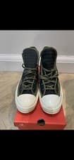 Image of Converse Chuck 70 Hi Black & Green - Brand New Boxed - Cheap To Clear