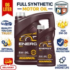 Image of 6L Mannol Energy 5W30 Fully Synthetic Engine Oil SN/CH-4 ACEA A3/B4 WSS-M2C913-B