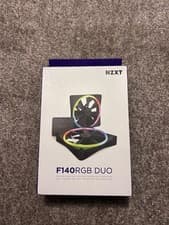 Image of NZXT F140 RGB DUO 140mm Case Fan - Black