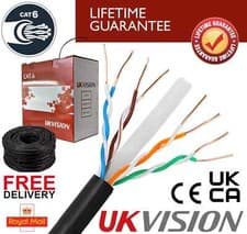 Image of RJ45 Cat5/Cat5e/Cat6/Cat6A Ethernet Network Cable 305M Outdoor Network cable.