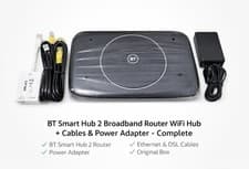 Image of BT Smart Hub 2 Modem Router Black, Wireless, USB, Dual Band NEW Sealed