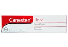 Image of Canesten 2% Thrush Cream - Relief From Thrush, Itching & Irritation - 20g