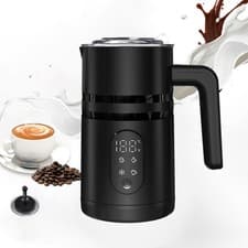 Image of Electric Milk Frother 4 in 1 Milk Steamer For Hot Chocolate Latte Coffee Foam
