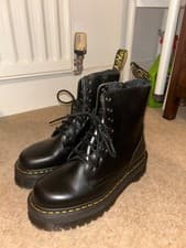 Image of Dr Marten Jadon Smooth Leather Platform Boots