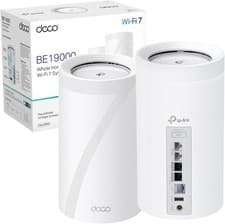 Image of TP-Link Deco BE85 2-Pack Tri-Band BE19000 Mbps Whole Home Mesh WiFi-7 System