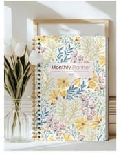 Image of Monthly Weekly Planner With Calendar 2026