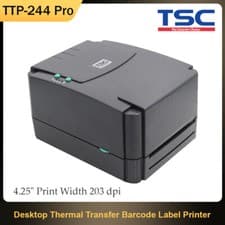 Image of TSC TTP-244 PRO Thermal Transfer Barcode Printer for Labels Print width 4-inch