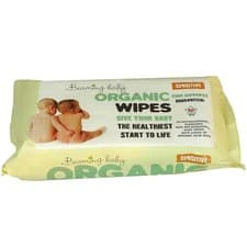 Image of Organic Baby Wipes x 72 (Beaming Baby)