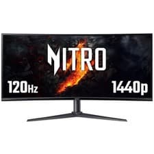 Image of Acer NITRO XZ0 Nitro XZ340CUJ0 Curved Ultra-Wide Gaming Monitor - 34 21:9 1500R