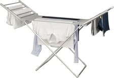 Image of Status Heated Clothes Airer Aluminium Drying Rack Winged Electric Dryer - 230w