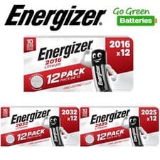 Image of Energizer CR2016 CR2025 CR2032 3V Lithium Coin Cell Battery DL2025 DL2032 DL2016