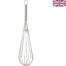 Image of Compact 20.5cm Balloon Whisk - Lightweight Stainless Steel for Easy Whisking