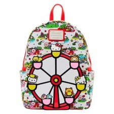 Image of Official Loungefly Bag Sanrio AOP Hello Kitty Mini Backpack Carnival