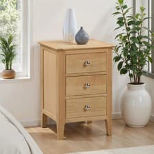 Image of Cotswold 3 Drawer Bedside