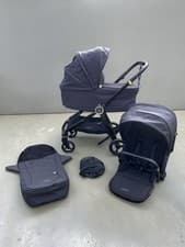 Image of Mamas & Papas Strada Jewel Collection - Black Diamond 2in1 Travel System