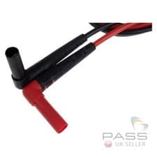 Image of Fluke TL224 SureGrip Silicone Insulated Test Lead Set / UK Seller
