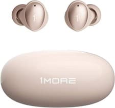 Image of 1MORE True Wireless Earbuds, IPX5, 22H Playtime, ENC Mic, Gold, USB- C, QUALCOMM