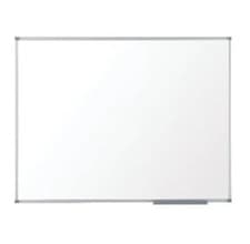 Image of Nobo Basic Steel Magnetic Whiteboard 900 x 600mm New + Free 24h Delivery