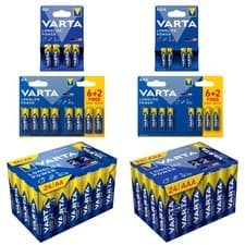 Image of Varta AA Battery AAA Alkaline Batteries 1.5V LR6 LR03 Long Life Cells Far Expiry