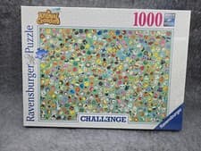 Image of Ravensburger  1000 Piece Jigsaw Puzzle  Challenge  Animal Crossing  HTF