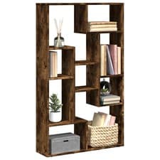 Image of WALPLUS Bookcase Smoked Oak 72x20x120 cm Engineered Wood Unit