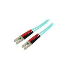 Image of White 5m StarTech Fiber Optic Duplex Patch Network Cable 450FBLCLC5