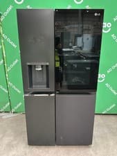 Image of LG American Fridge Freezer Frost Free Black D E Rated GSXE90EVDD #LF123560