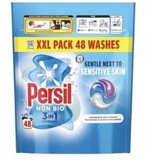 Image of Persil Non Bio 3 in 1 Washing Capsules 48 washes