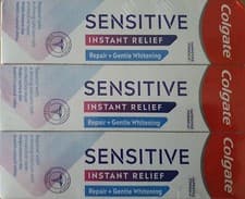Image of Colgate Sensitive Instant Relief Repair + Gentle Whitening Toothpaste 6 pack