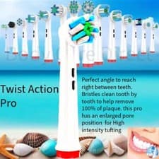 Image of π β
β
4 PACK Electric Toothbrush Heads Compatible With Oral B Braun Models β
β