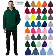 Image of GILDAN Heavy Blend Hooded Sweatshirt Mens Classic Plain Pullover Hoodie S - 5XL