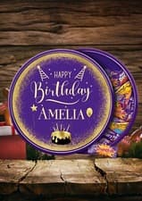 Image of Cadbury Heroes Tub Personalised Label | Celebration labels | Stickers