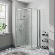 Image of Offset Quadrant Shower Enclosure 1000 x 800mm (Right Hand) - 8mm Thick Glass