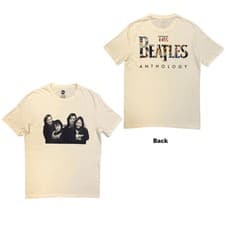 Image of The Beatles T-Shirt: Group Photo Anthology Infill (Natural) (Back Print) OFFICIA