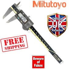 Image of OFFICIAL Mitutoyo 500-196-30 150mm Digital Caliper (0-6") AOS Digimatic - Metric