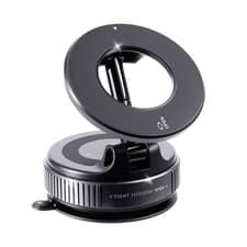Image of Vacuum Magnetic Suction Car Phone Holder Fold-able and and Hands-Free 360°