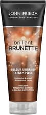 Image of John Frieda Brilliant Brunette Colour Vibrancy Shampoo for Brown Hair, 250 ml