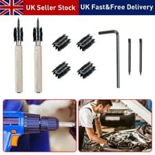Image of 9pc SPOT WELD CUTTER SET 3/8" 5/16" 8mm 9.5mm Spot Weld Removal Drill Bits Kit