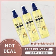 Image of Aveeno Skin Relief Body Oil Spray For All Skin Types 200ml-3 Pack RRP £28.50